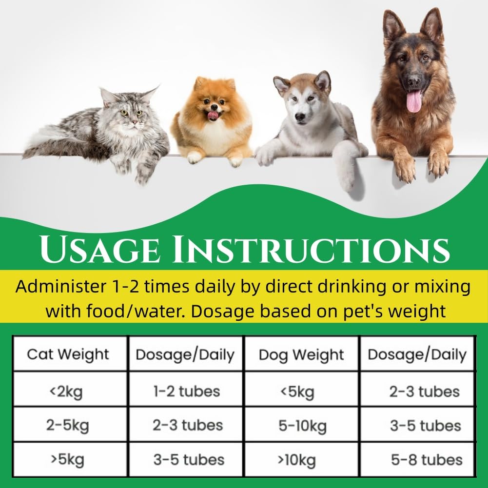 Antibióticos para Gatos,3pcs Antibióticos Naturales para Gatos,Gotas Antibióticas para Gatos,Antibióticos para Mascotas Que Alivian la Picazón