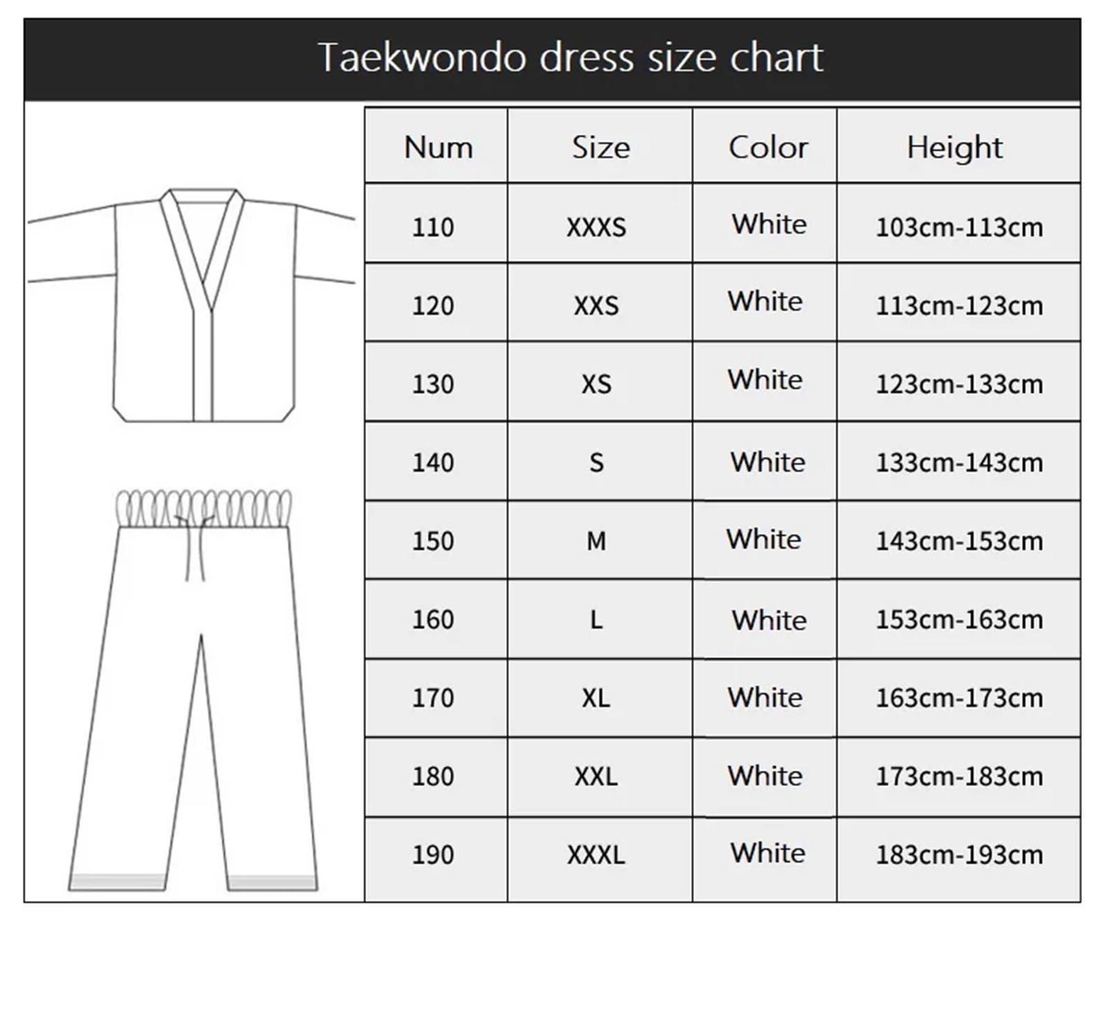 Traje De Judo Trajes profesionales de Judo, uniforme Taekwondo, traje Doboks for estudiantes, Kimono, ropa artes marciales, Fitness Gi manga larga