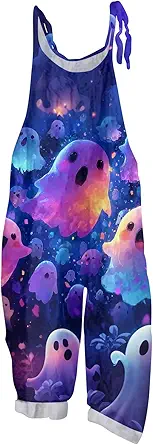 OIOLOYJM Plus Size Halloween Costumes Woman 2025 Ugly Christmas Jumpsuit for Women Overalls Rompers Dresses Pajamas Outfits