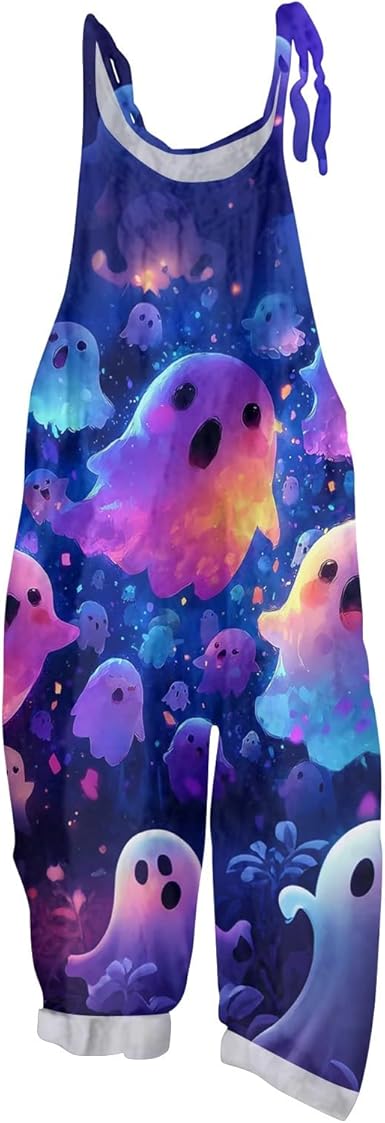 OIOLOYJM Plus Size Halloween Costumes Woman 2025 Ugly Christmas Jumpsuit for Women Overalls Rompers Dresses Pajamas Outfits