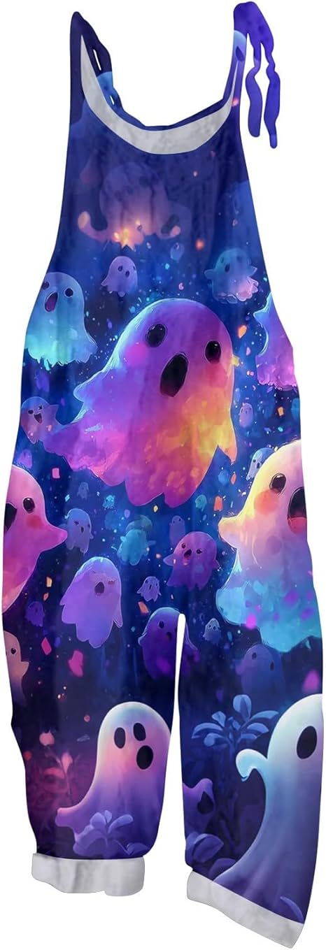 OIOLOYJM Plus Size Halloween Costumes Woman 2025 Ugly Christmas Jumpsuit for Women Overalls Rompers Dresses Pajamas Outfits