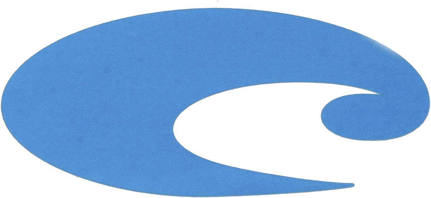 Costa Del MarDecal, Costa Reflective Blue, One Size