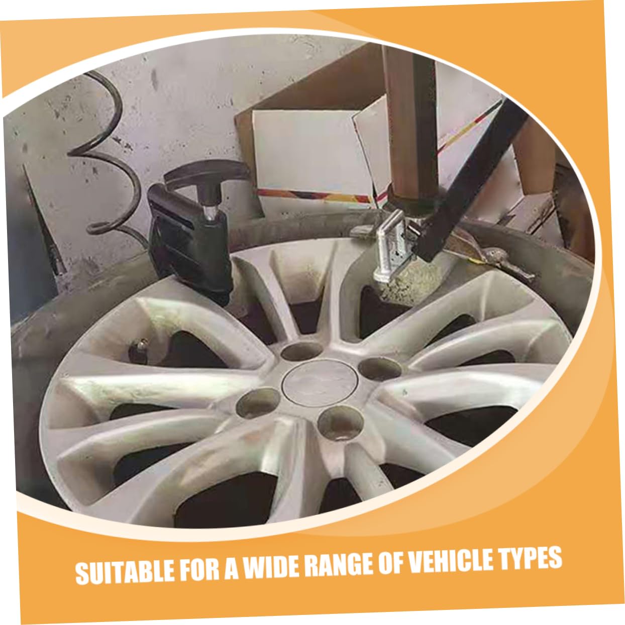 PRETYZOOM 3pezzi Strumenti Manuali Per Pneumatici Smontagomme Per Cambio Pneumatici Strumento Per Rimozione Ruota Stallonatore Portatile Per Auto Quad