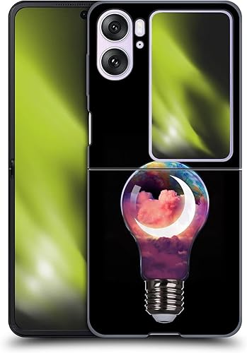 Miniatura 14 de Head Case Designs Officially Licensed Dave Loblaw Synthwave Street Sci-Fi and Surreal Hard Back Case Compatible with Oppo Find N2 Flip Synthwave