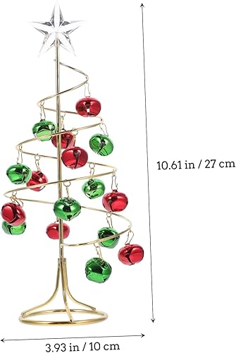 Miniatura 7 de PRETYZOOM Árbol de Navidad de escritorio, árbol de Navidad, mesa de árbol de Navidad, decoración de escritorio de Navidad, árbol de Navidad en