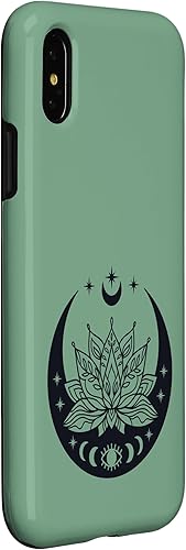 Miniatura 9 de Funda para iPhone 11 Pro Max con diseño de bruja Wicca verde menta y mal de ojo pagano