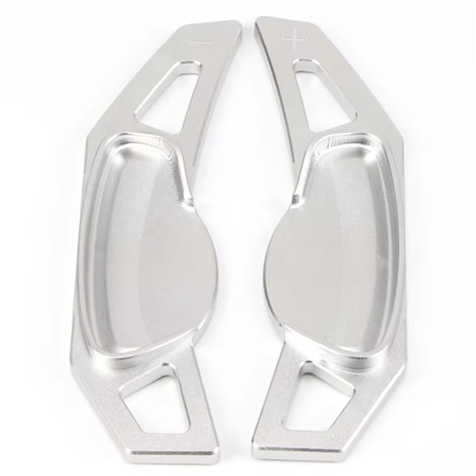 Cfdekoib Silver Gear Shift Paddles Compatible With Benz For Smart 451 453 For Fortwo 2009-2017 For Forfour 2015-2017 Car Steering Wheel Shift Paddle