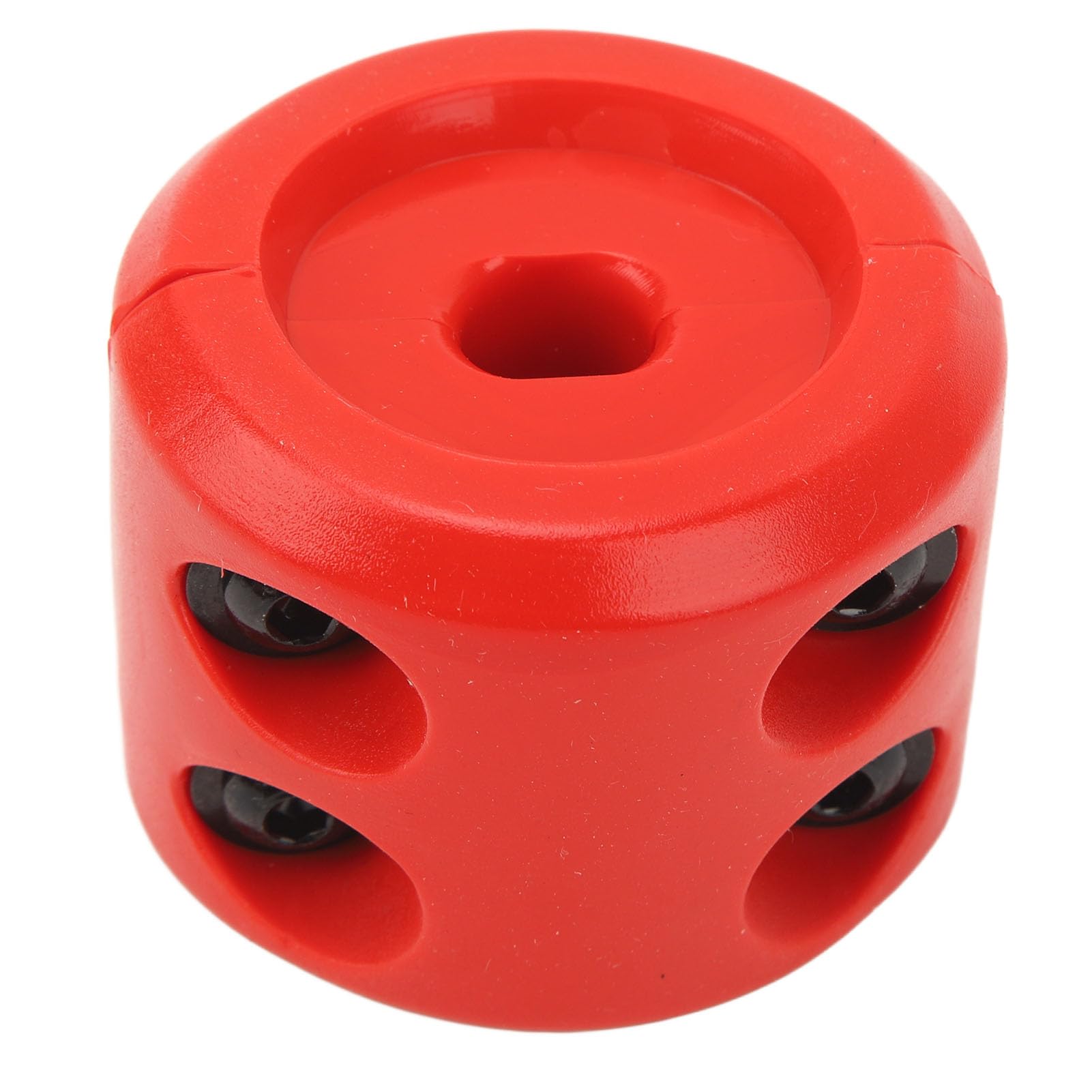 Tope de gancho para cable de cabrestante con llave hexagonal ATV, UTV, SUV, ORV o camión ORV (rojo)