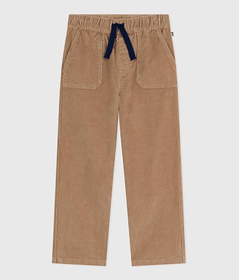 Petit Bateau Maglietta Ragazzo A Nido D'Ape – Vestibilità Relaxed, Maniche A Costine, Look Moderno