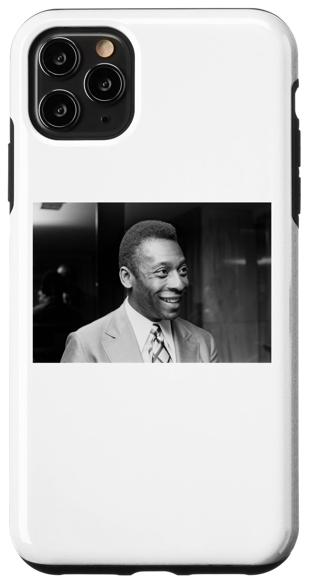 Pele Brazilian Santos Football Star 1972 World Cup Case for iPhone 11 Pro Max