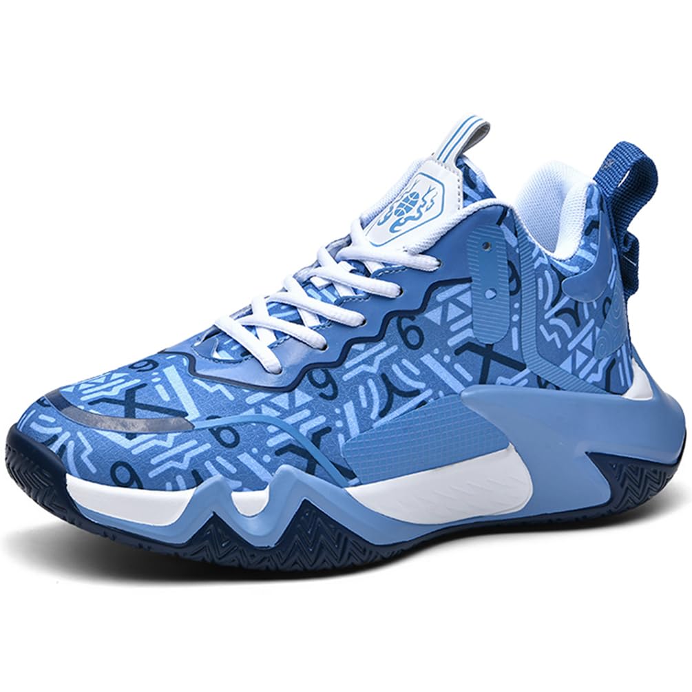 Męskie buty do koszykówki, buty sportowe, lekkie, oddychające, amortyzujące wstrząsy, męskie buty do koszykówki, do biegania, sportowe trampki, Mt D36, 40 EU