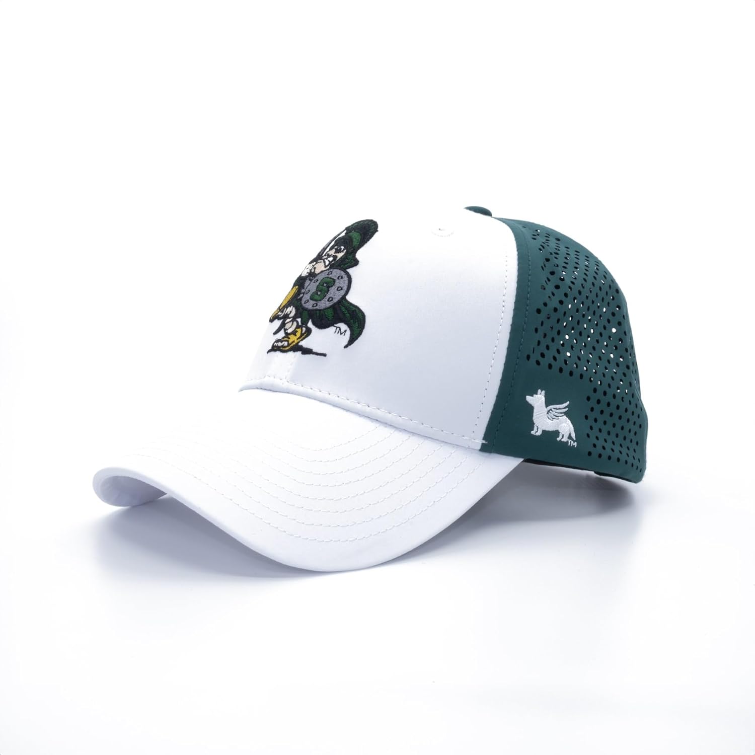 Nudge Printing Collegiate Performance Hat with Adustable Snap Closure