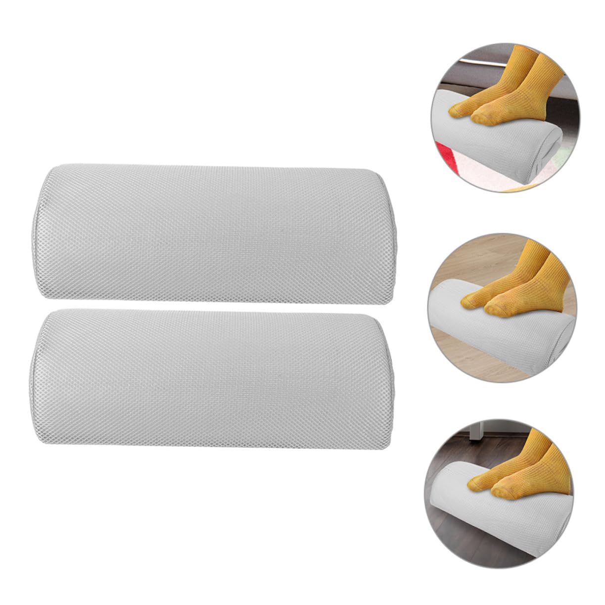 Almohada Ortopédica de Piernas y Rodillas 2 Piezas, Poliéster