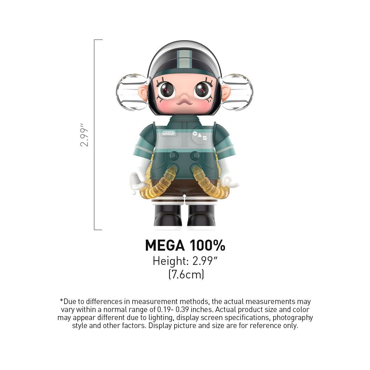 Amazon.com: POP MART MEGA Space Molly 100% Squid Game, 2.99 inches