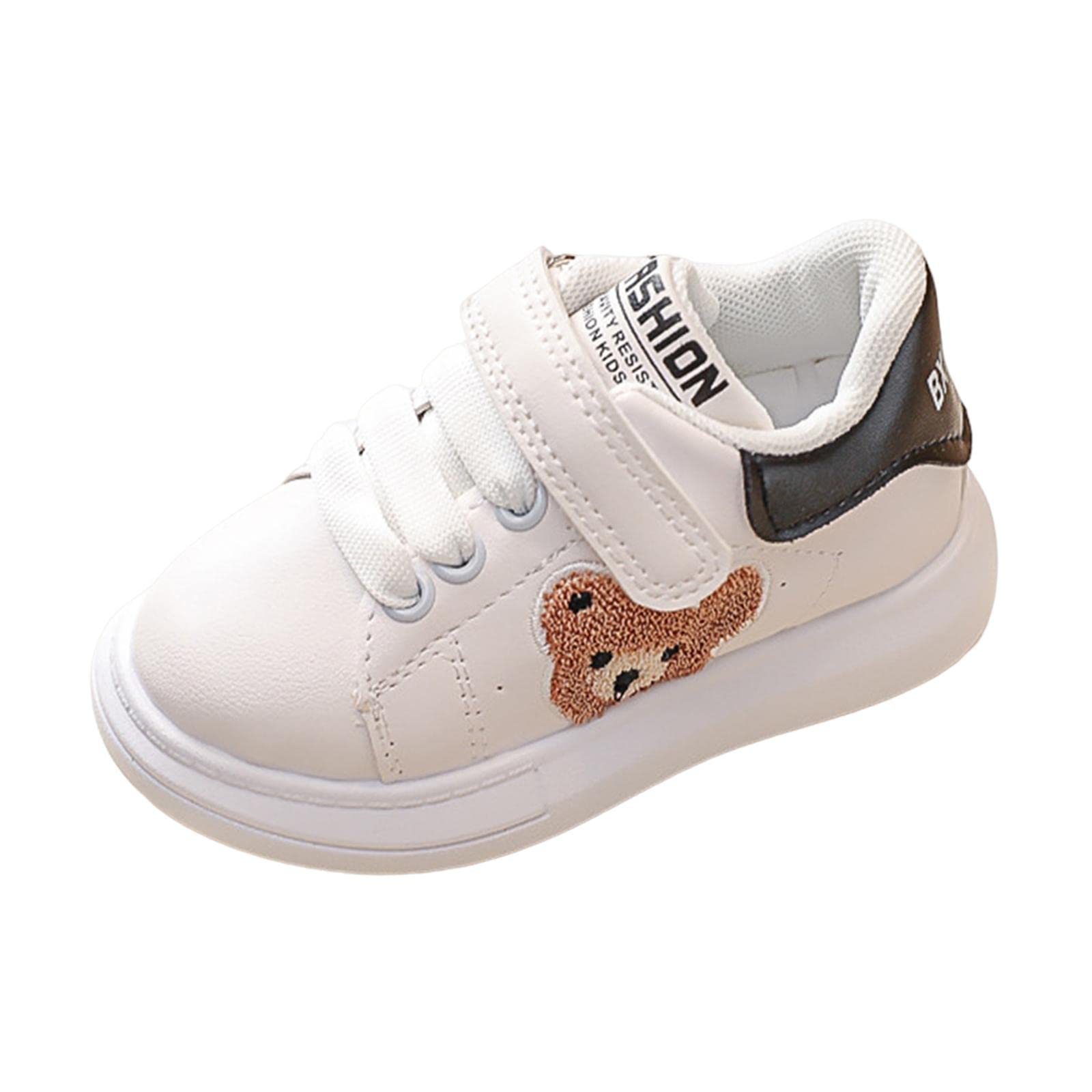 Soft Bottom Shoes Flat Shoes Waterproof Baby Shoes for Unisex Child Newborns 15cm black-image-23