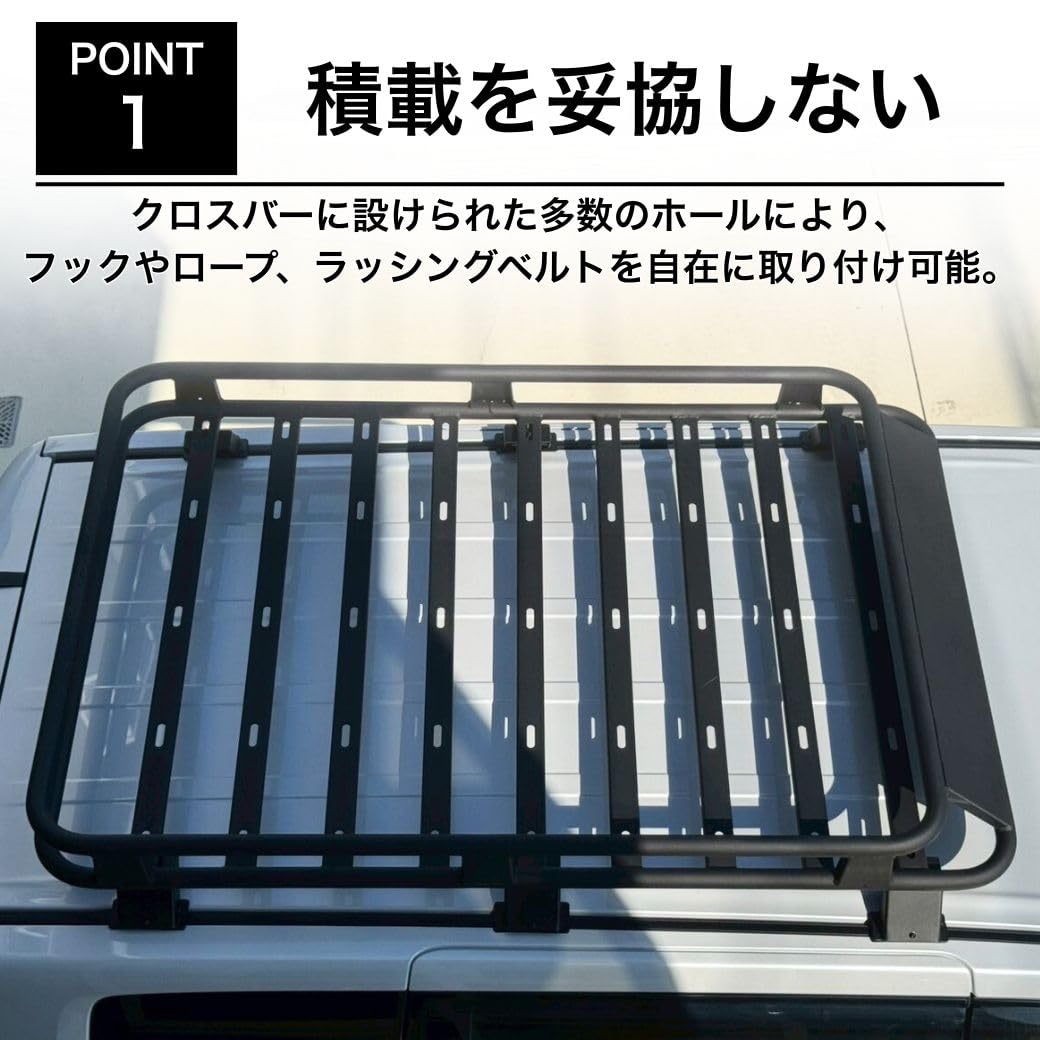Amazon.co.jp: [ 法人宛のみ配送 ] GI☆GEAR 一体型 ルーフラック