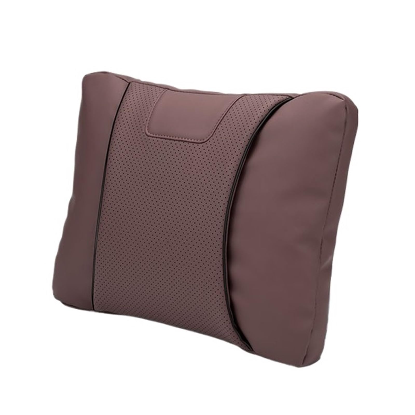 XYAOJUTU Auto Kopfstütze Passend für Land Rover, passend für Freelander 1 2, für Defender Discovery, für Jaguar, Nackenkissen-Zubehör Kopfstütze Für Autositz(Waist Brown 1pc)