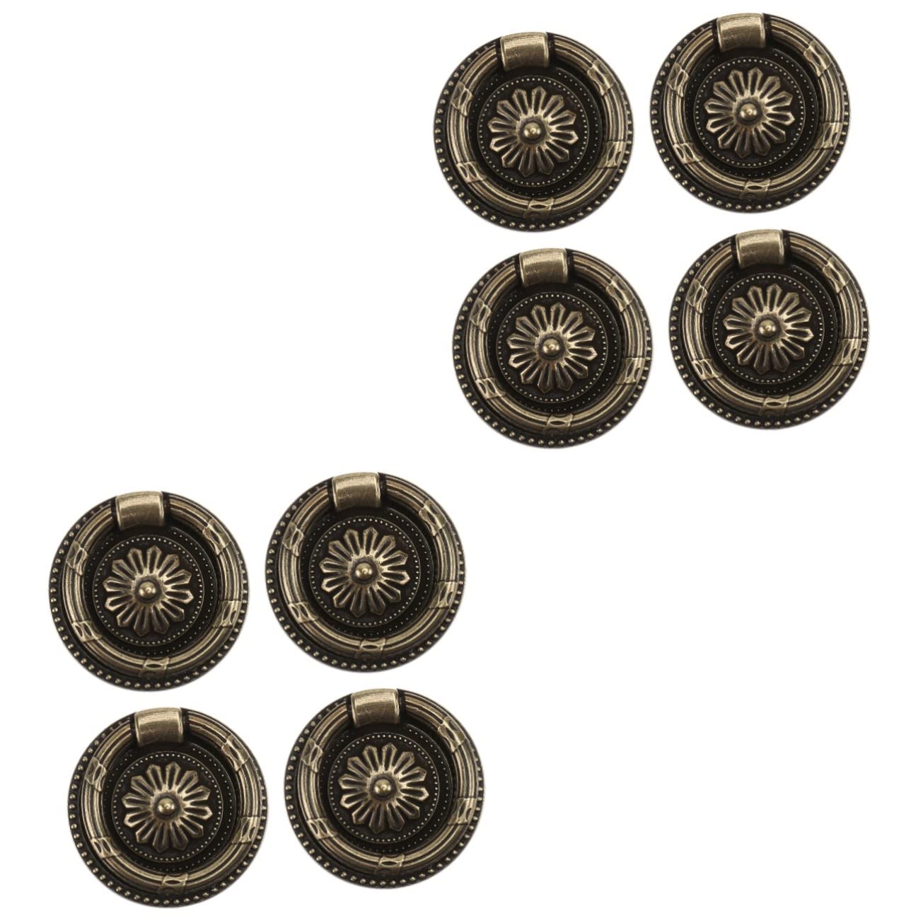 Poignées de placard de cuisine en bronze antique robustes DOITOOL x4