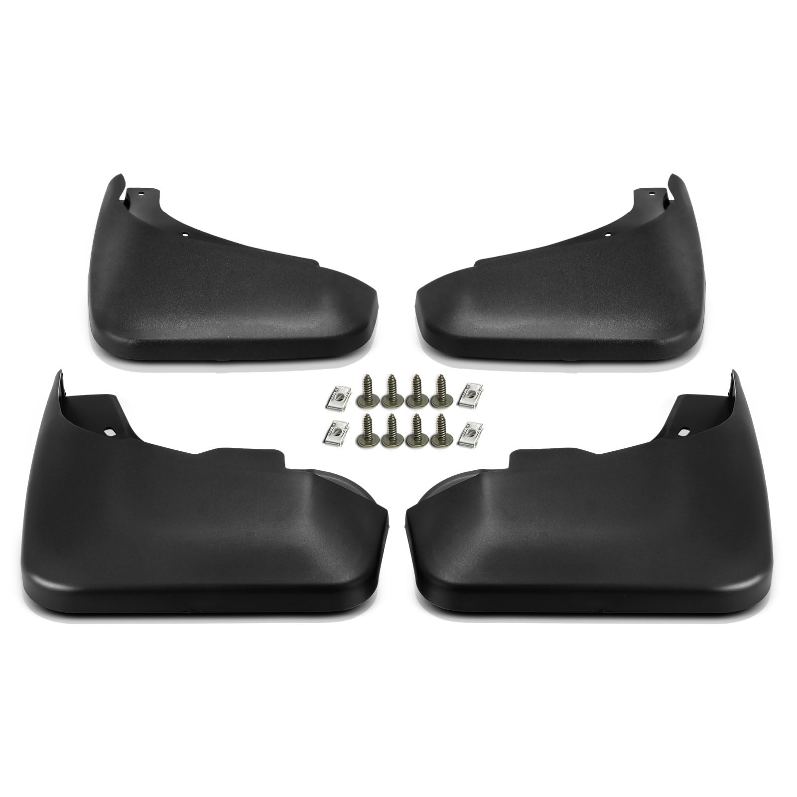 Frankberg 4x Protectores contra salpicaduras GuardaBarros Trasero izquierdo derecho Abajo Delantero Compatible con Q7 4LB Q7 4L SUV Replace# 2007-2015 Q7