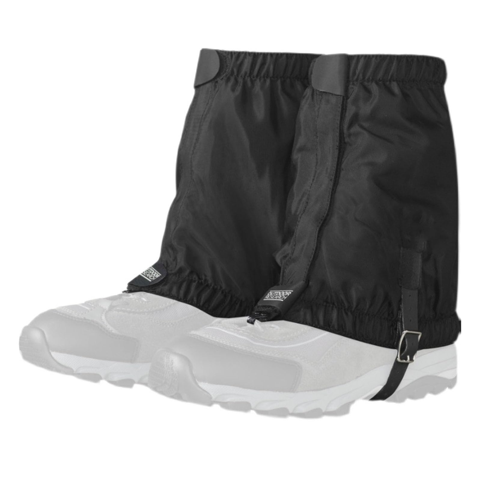 Guêtres De Jambe, Bottes De Guêtres De Serpent Respirantes, Guêtres De Chaussures Légères Réglables, Nylon 420D for l'escalade en Plein Air, La Randonnée Et Les Voyages, Etc.(Noir)