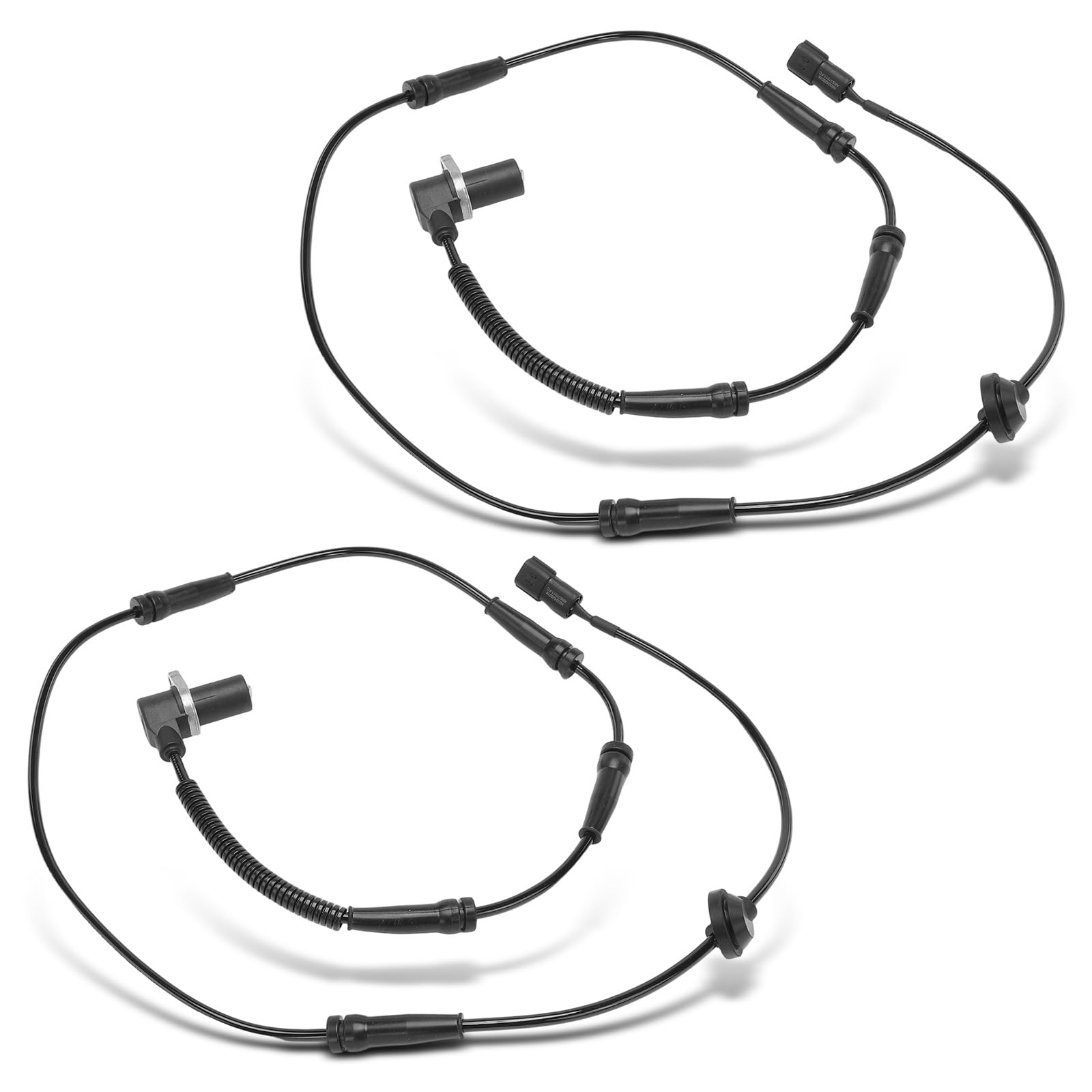 Frankberg 2x Sensor de velocidad de ruedas Sensor ABS 2 Polos Compatible con Carnival II GQ Carnival I UP Replace# 0K55343701A,0K56A43701A