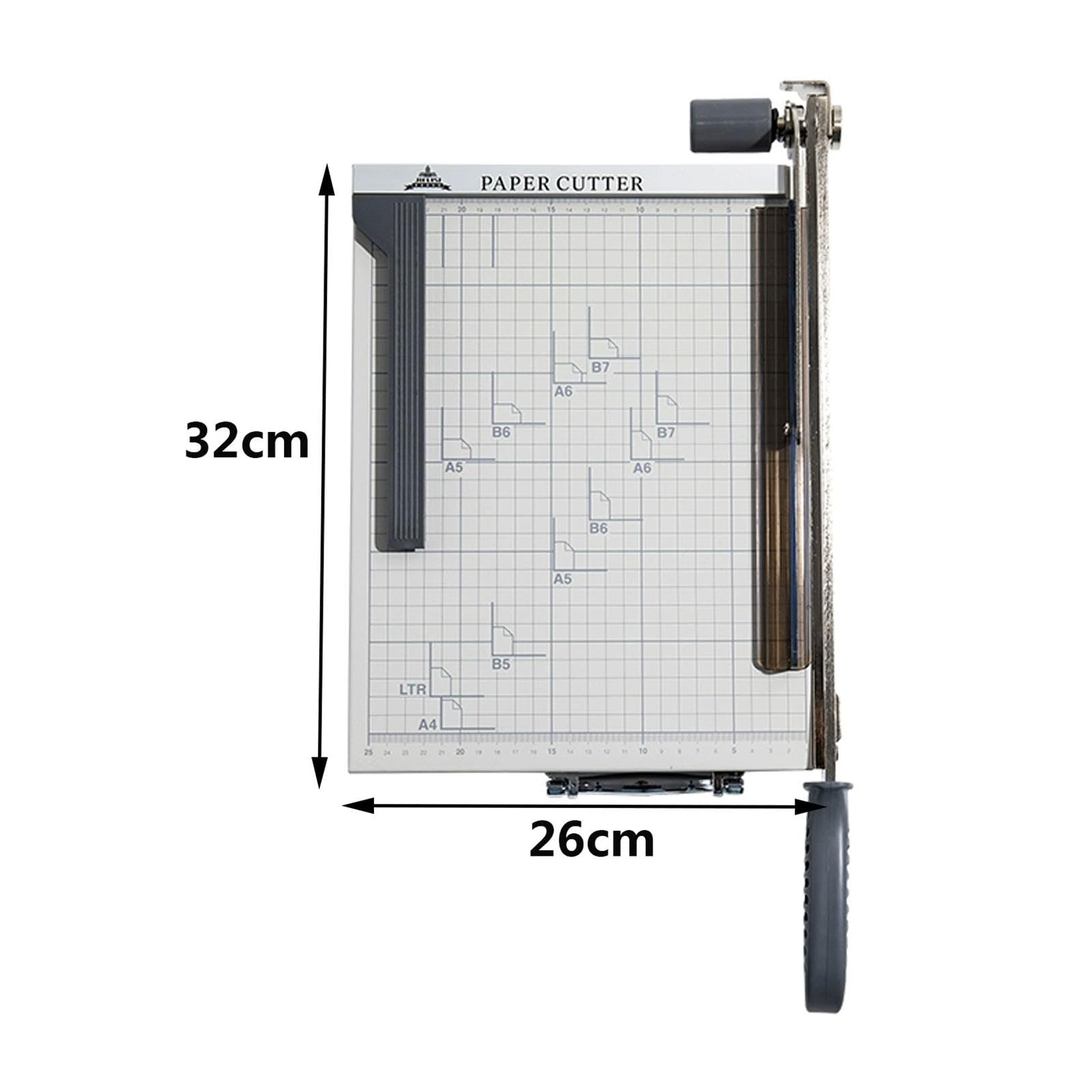 Taglierina rotante per carta artigianale e carta fotografica, taglierina multiuso A4 resistente