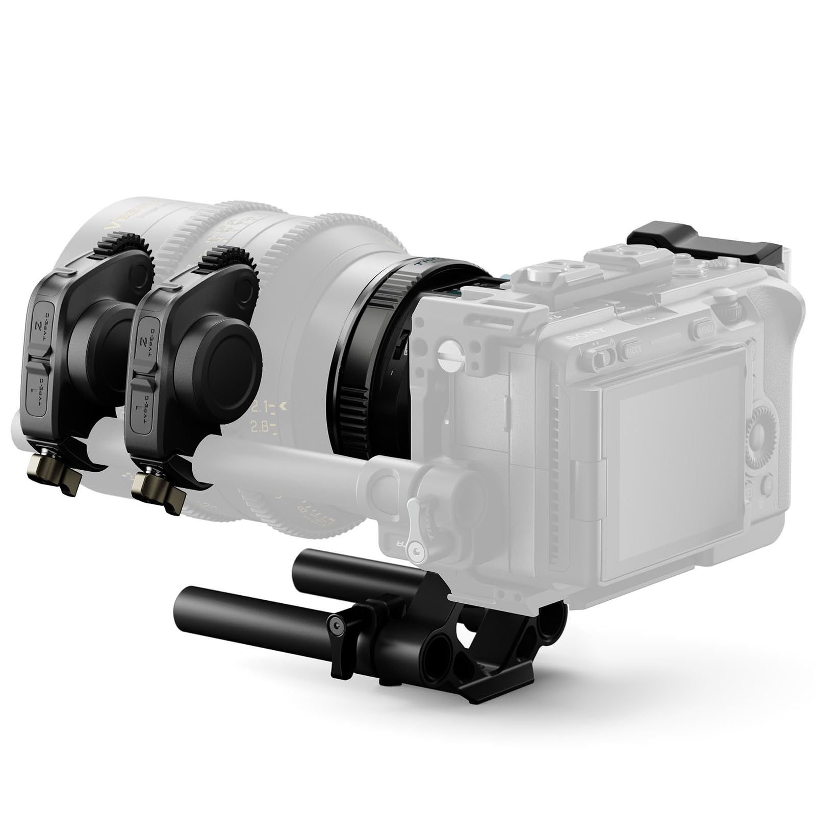 Tilta Nucleus Autofokus Adapter Dual Nano II Motor Kit E-Mount auf PL Mount mit Nucleus Nano II Motor für Nucleus-M II und Nucleus Nano II Wireless Lens Control Systems WLC-T07-K1