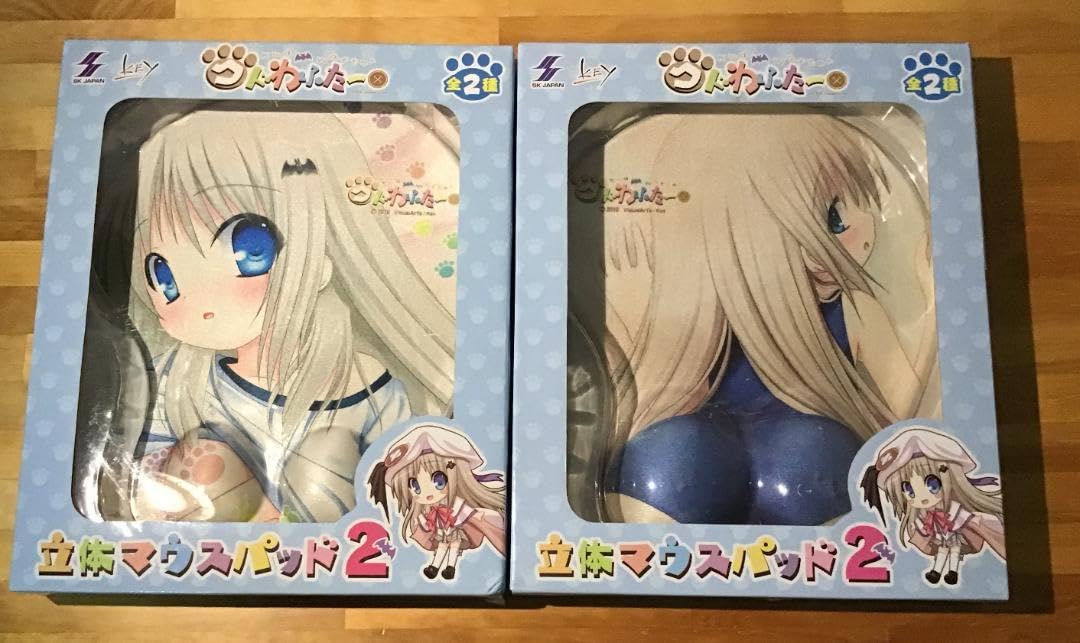 Amazon.co.jp: クドわふたー能美クドリャフカ 立体マウスパッド2種