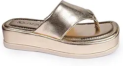 Chinelo Dedo Feminino Flatform Sandália Papete Confortável