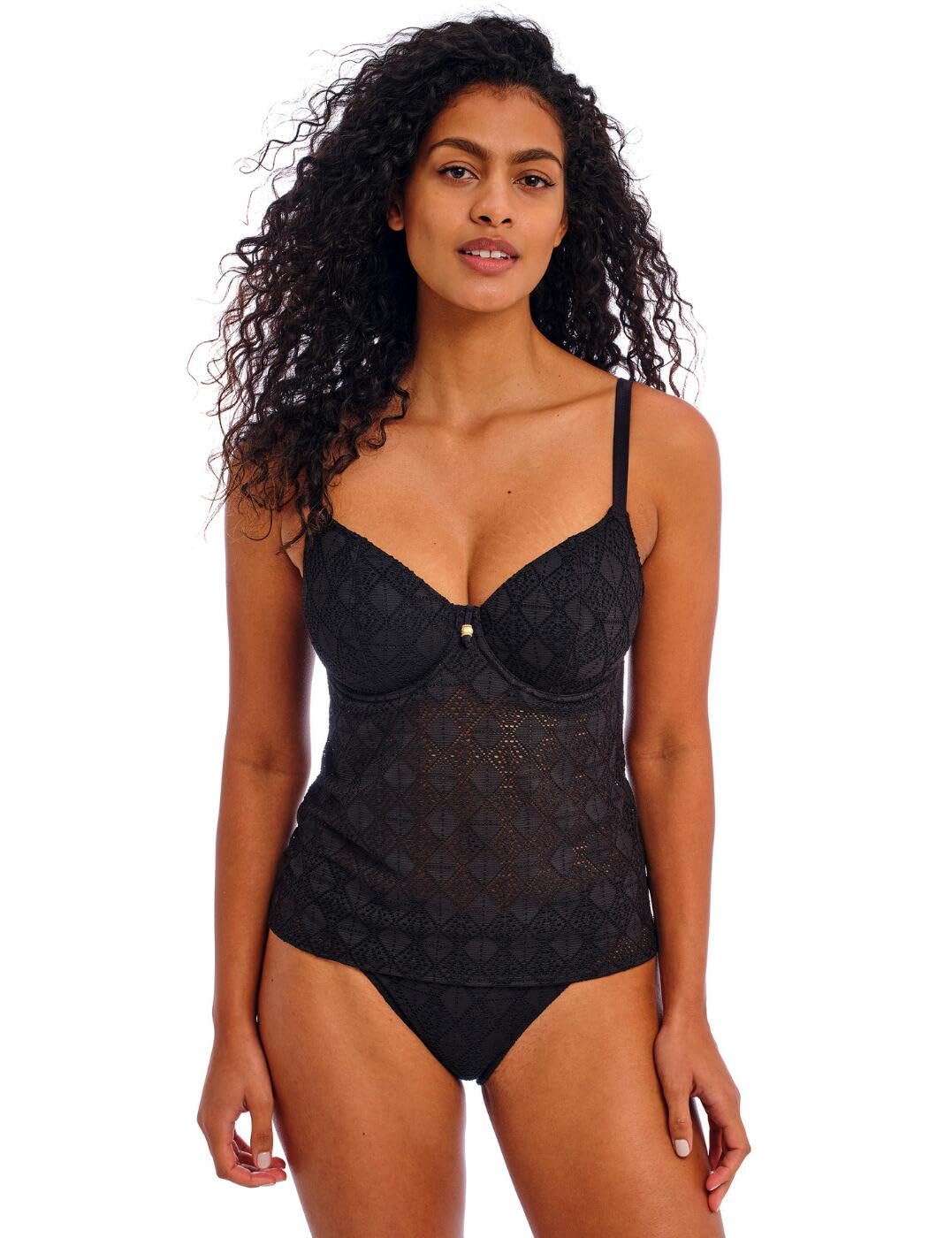Freya - Haut de Maillot de Bain Tankini Nomad Nights Noir - 95D