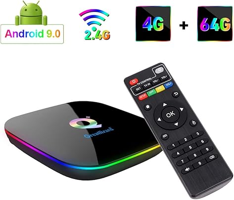 Greatlizard Plus Box Android 8 1 4GB RAM 64GB ROM Quad Core 2 4Ghz WiFi Smart Box