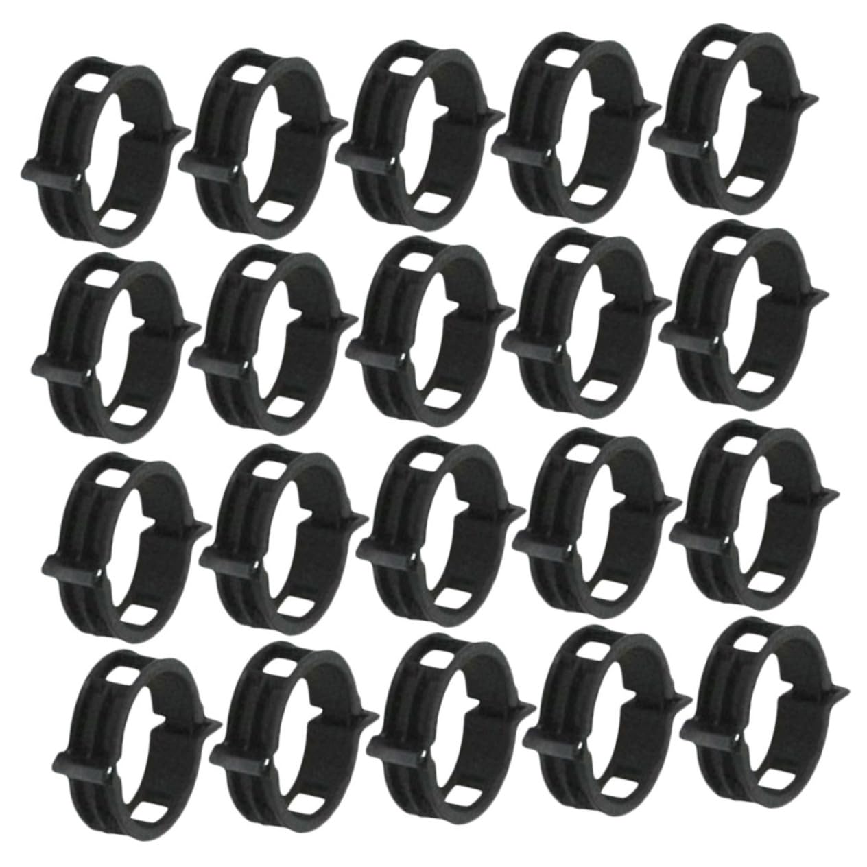 SUPVOX 5 Ensembles Clips De Fixation pour Plantes Supports De Vigne pour Plantes Grimpantes Accessoires De Jardinage Pratiques Durables 100 Pièces * 5