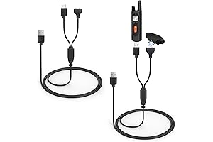 2-Pack Charger Replacement for NVK Dog Training Collar, Magnetic Charging Cable for...