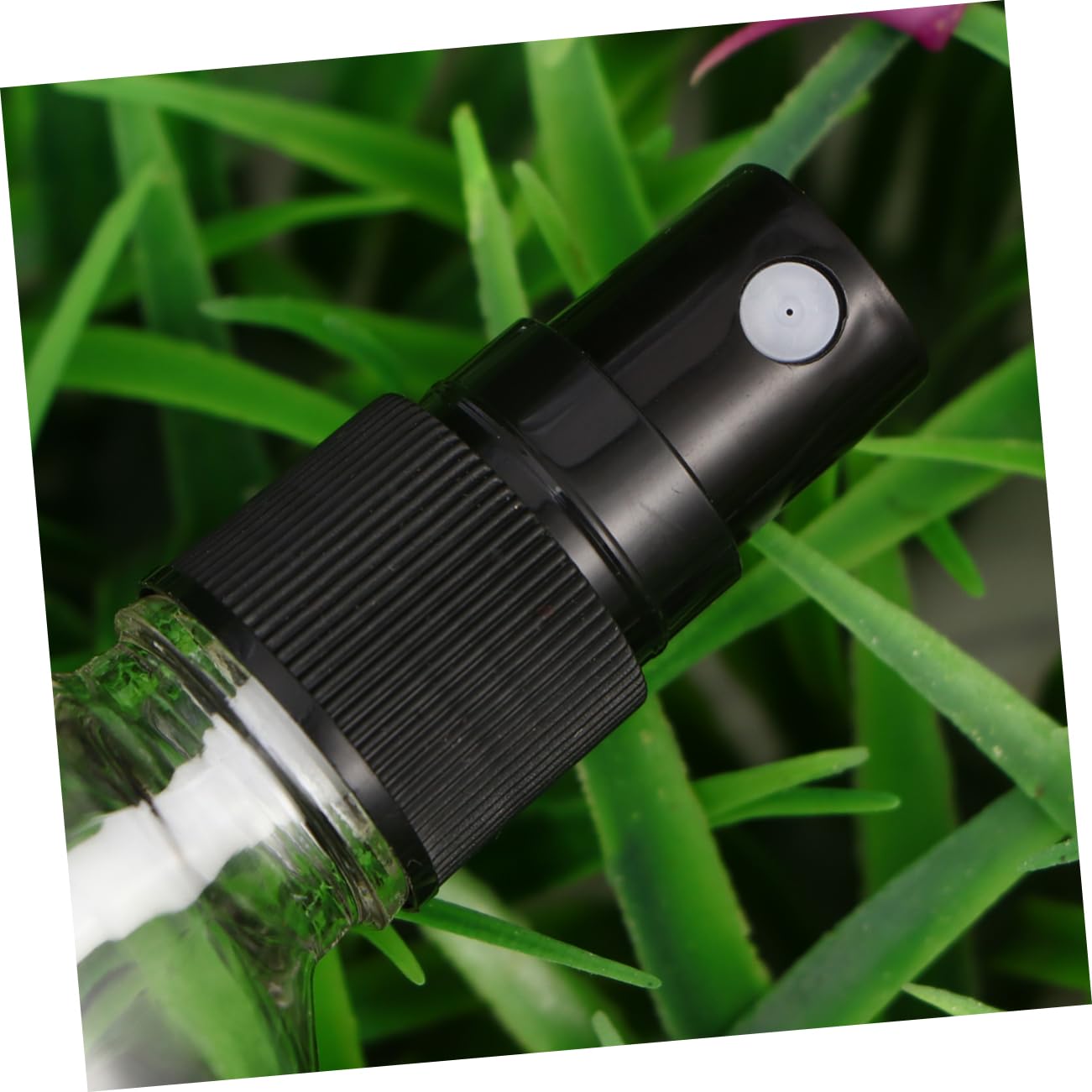 Healvian 6stücke Leere Glas-sprühflasche mit Schwarzem Deckel Kompakt und Leicht für Reisen Camping Wandern und Vielseitige Anwendung mit Gleichmäßigen Sprühnebel