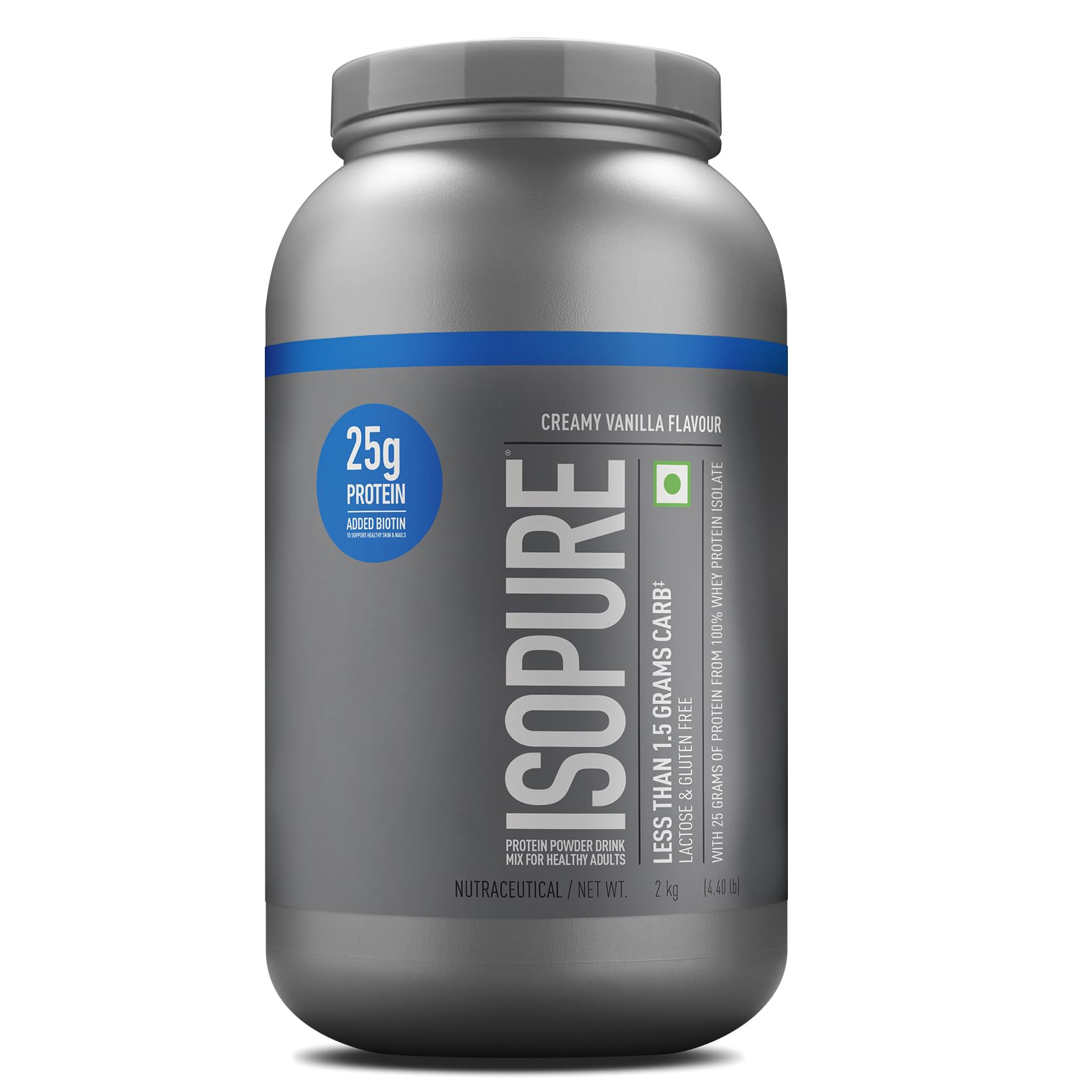 Isopure Whey Protein Isolate Powder With Less Than 1.5Gm Of Carbs And Vitamins For Immune Support-2 Kg Vanilla,Vegetarian Protein For Men & Women. Offer Pack,1 Count,66 Servings-image-23