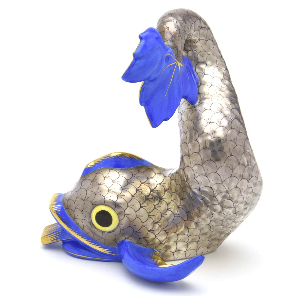 Amazon.co.jp: ヘレンド(Herend) ドルフィン(05398)Big フィギュ