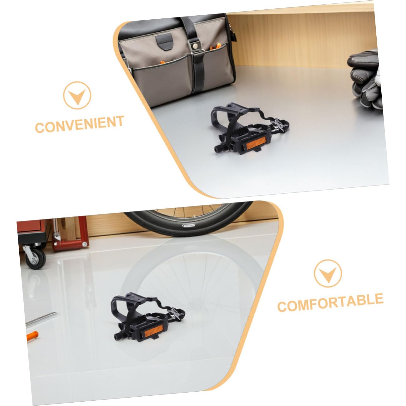 2pares Correas para De Bicicleta Correas Ajustables De Nailon para Ciclismo para y Actividades Al Aire Antideslizantes para Pies De Bicicleta