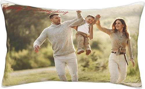 Funda de almohada personalizada con collage de fotos de 1 a 8 pulgadas, fundas de almohada personalizadas con fotos, regalo personalizado para