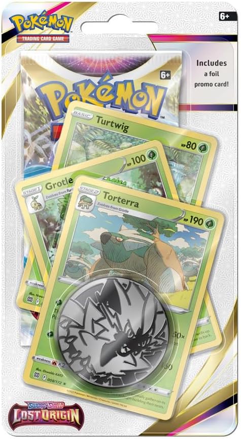 Pokemon TCG: Lost Origin Premium Checklane Blister Pack (Torterra)