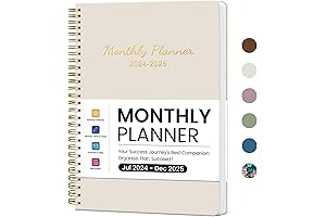 2023-24 Monthly Planner: Organize Your Life with Style