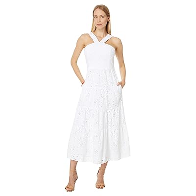 Lilly Pulitzer Jenette Eyelet Halter Mid Women