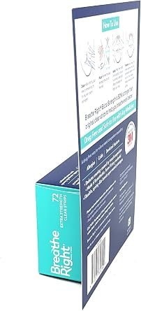 Breathe Right Extra Strength Burun Bandı Şeffaf Renk 72 Adet Erkek