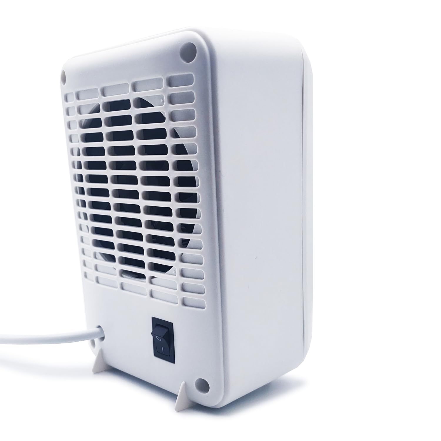 Termoventilatore Ceramico 500W - Stufetta Elettrica Con Telecomando, 3 Velocità, Protezione Surriscaldamento, Basso Consumo - Foto 4