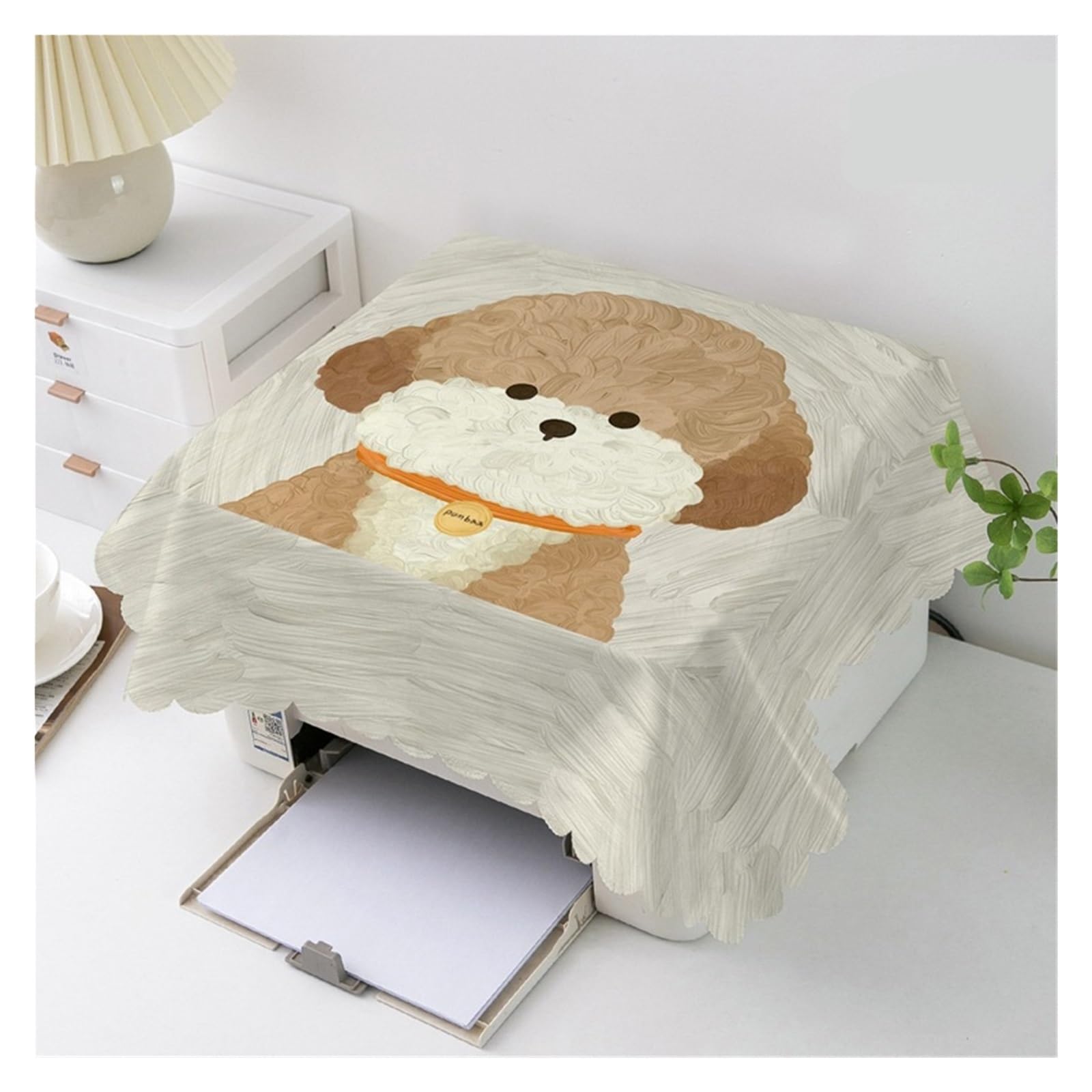Printer Dust Cover Case Printer Dust Cover Copier Projector Towel Universal Household for Various Printers or Copiers(Color 5)
