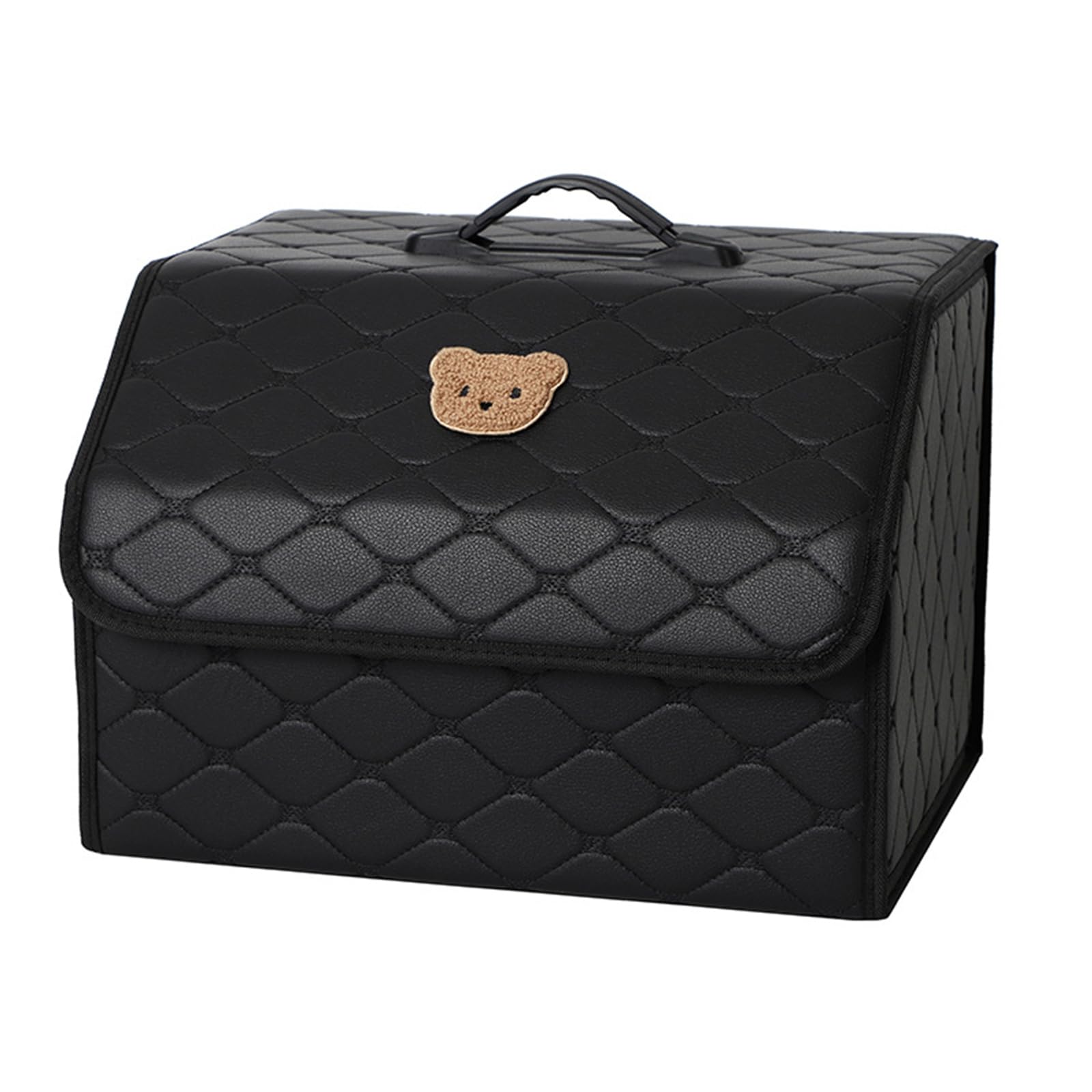 Hsioluted Car Vehicle Cargo Organizers Storage Solution with Adjustable Dividers and Secure Pockets for Efficient Space Management Organizing Container