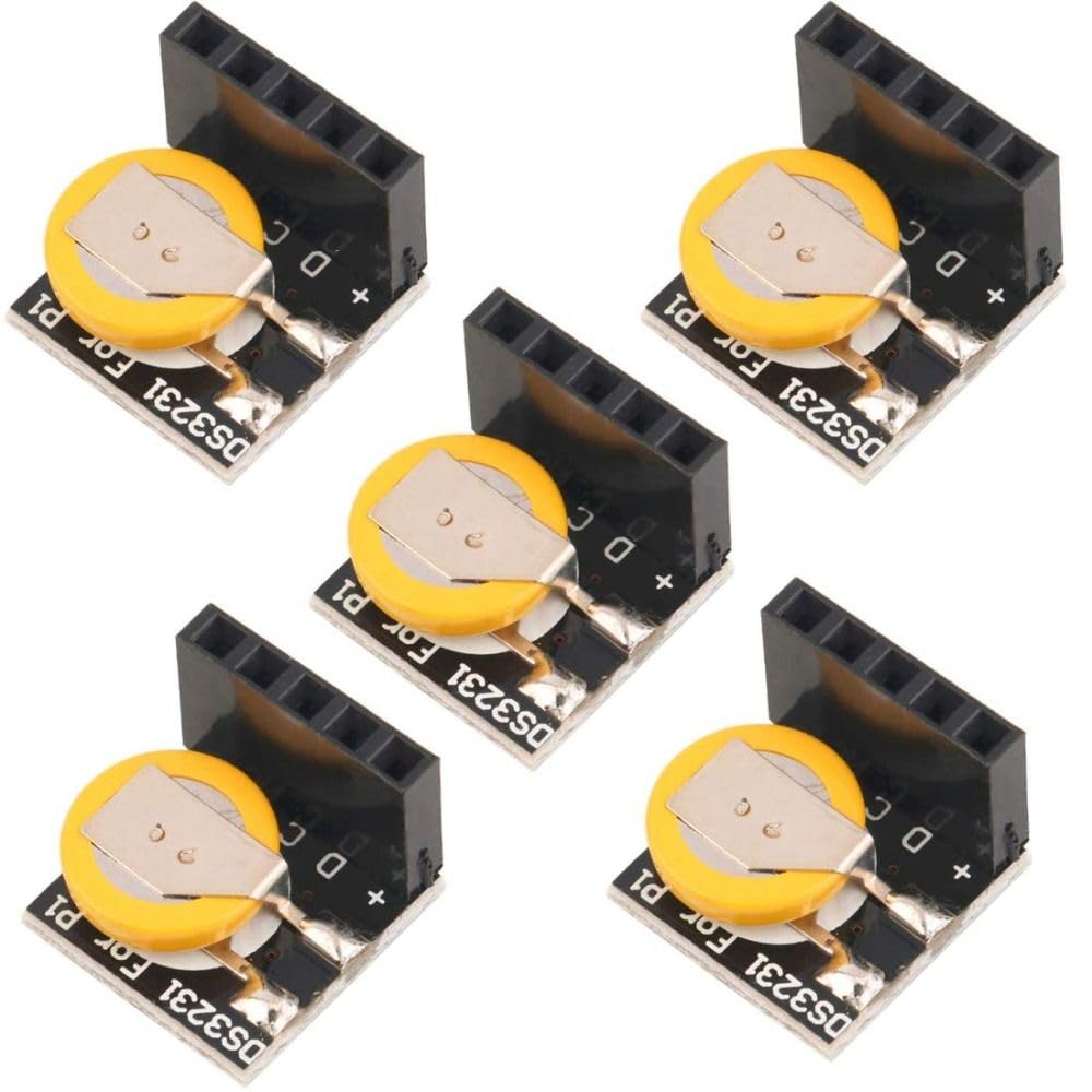 SHUATI Mini Module 5pcs Low-Power Consumption Semiconductor Timing Management Products, RTC Real Time Clock Module