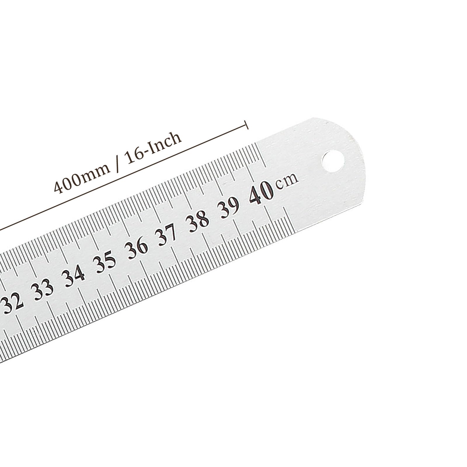 Kozelo Metal Straight Edge Ruler - Image 3