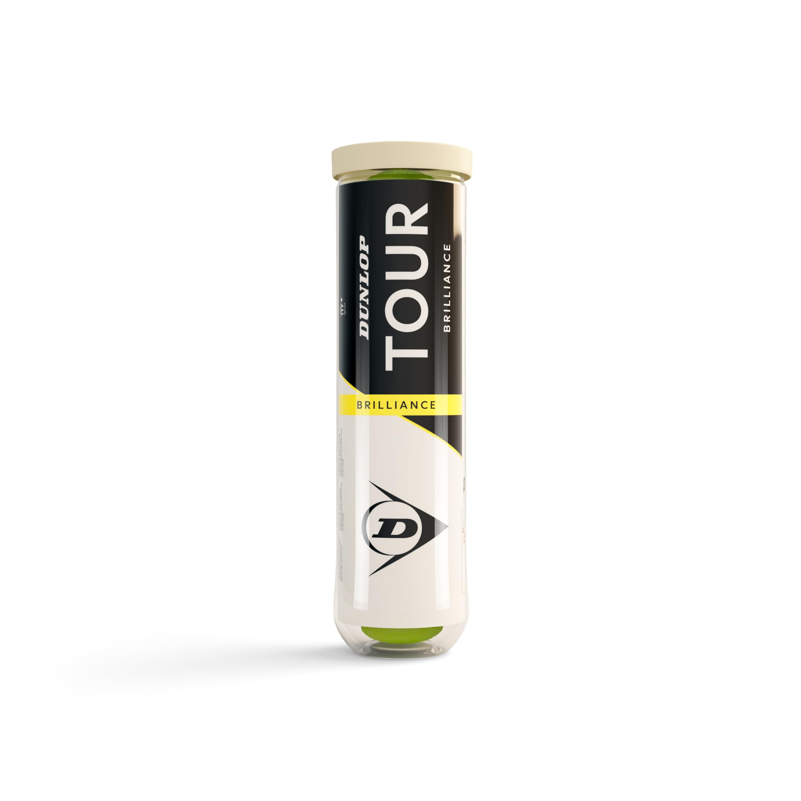 DUNLOP Balle de Tennis Tour Brilliance - pour Toutes Les Surfaces
