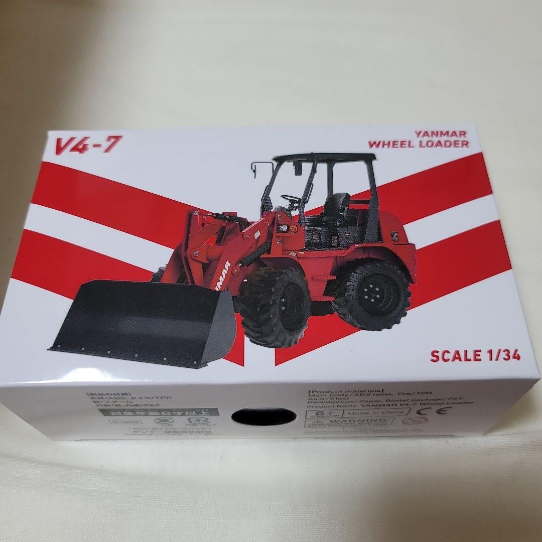 Amazon | YANMAR V4-7 ホイールローダー ヤンマー 1/34 プルバック 