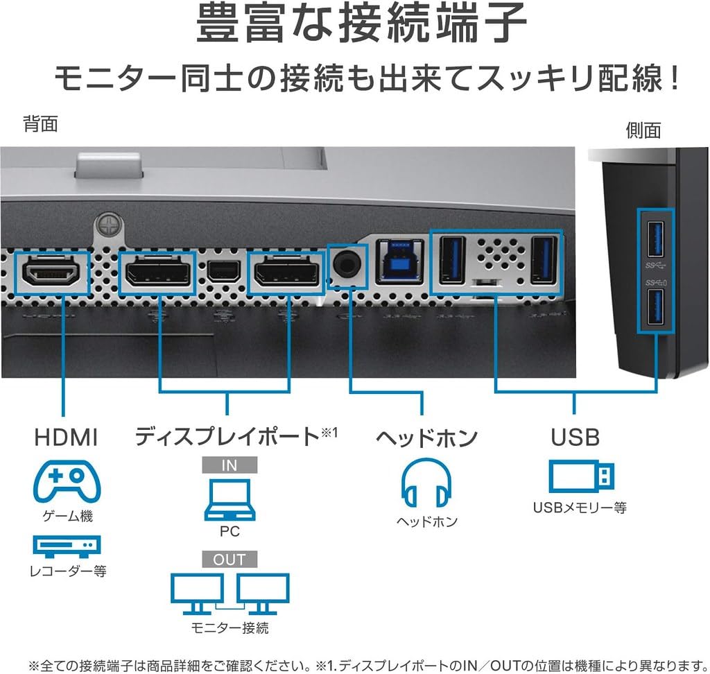 Amazon.co.jp: Dell モニター 25インチ U2518D(フレームレス/Dell HDR